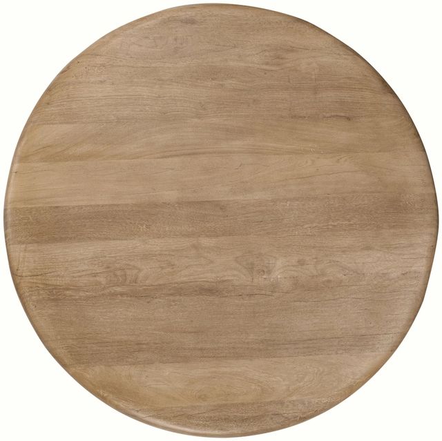 Classic Home Ilaria Sand Washed Round Coffee Table-4