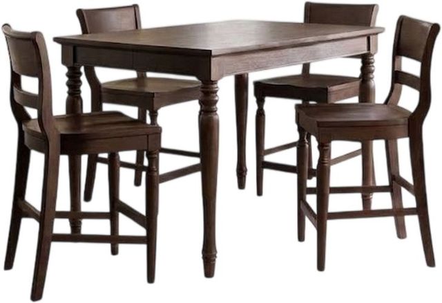 aspenhome® Cambridge 5-Piece Classic Cherry Counter Set-0