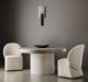 Bernhardt Monolith Gray Upholstered Dining Side Chair-1