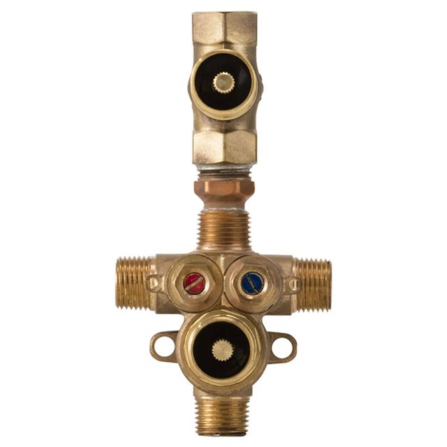 DXV 2-Handle Thermostatic Rough Valve with Volume Control-1