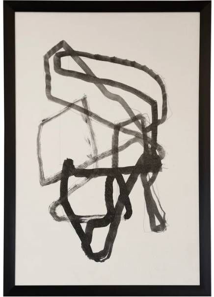 Stylecraft Black/Gray Wall Art-0