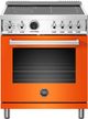 Bertazzoni Professional Series 30" Orange Free Standing Electric Range-0