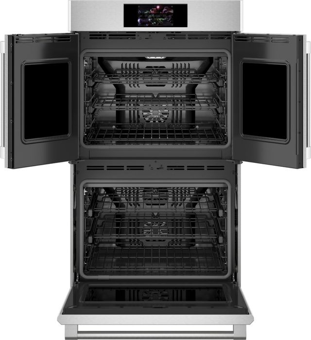 Monogram® Statement Collection 30" Stainless Steel Electric Built In Double Oven-1
