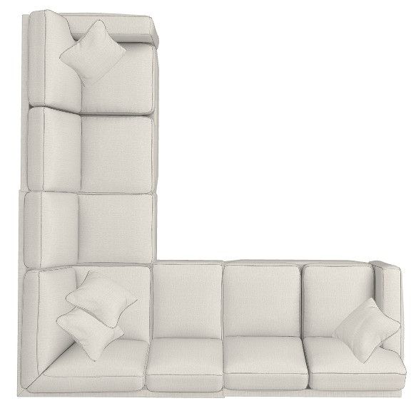 La-Z-Boy® Meyer 5-Piece Dove Sectional-3