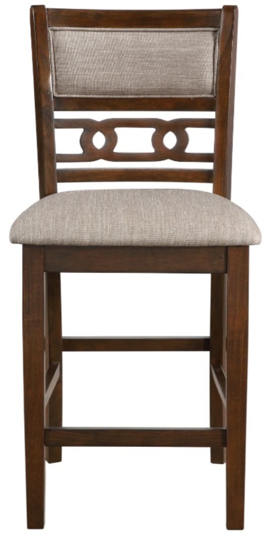 New Classic® Home Furnishings Gia Cherry Counter Chair-2