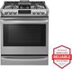 LG 30" Stainless Steel Slide In Gas Range-1