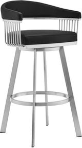 Black-Brushed Stainless Steel