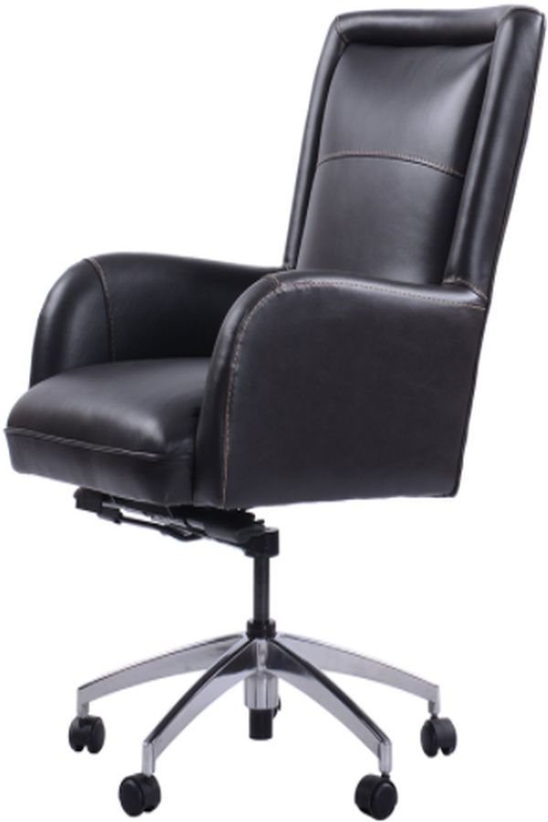 Parker House® Verona Blackberry Desk Chair-2