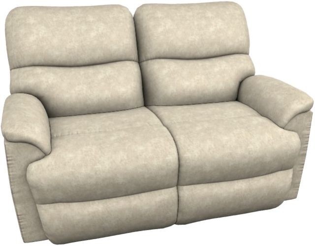 La-Z-Boy® Trouper Stucco Power Reclining Loveseat with Headrest and Lumbar-0