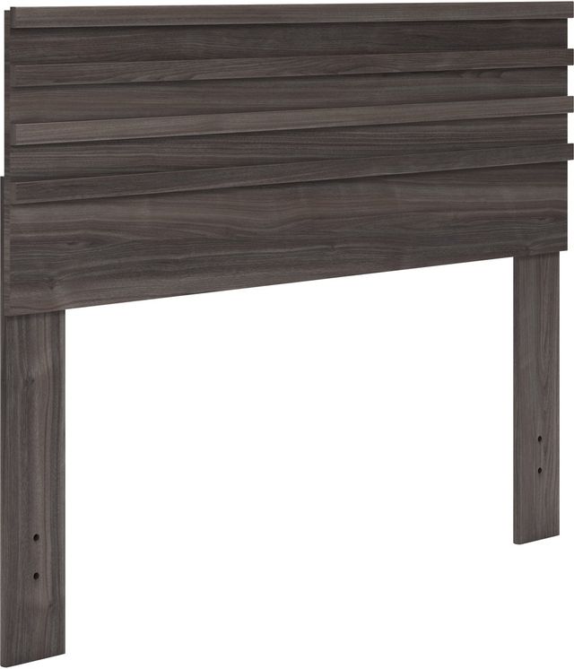 Signature Design by Ashley® Brymont 2-Piece Dark Gray Queen Panel Headboard Bed Set-1