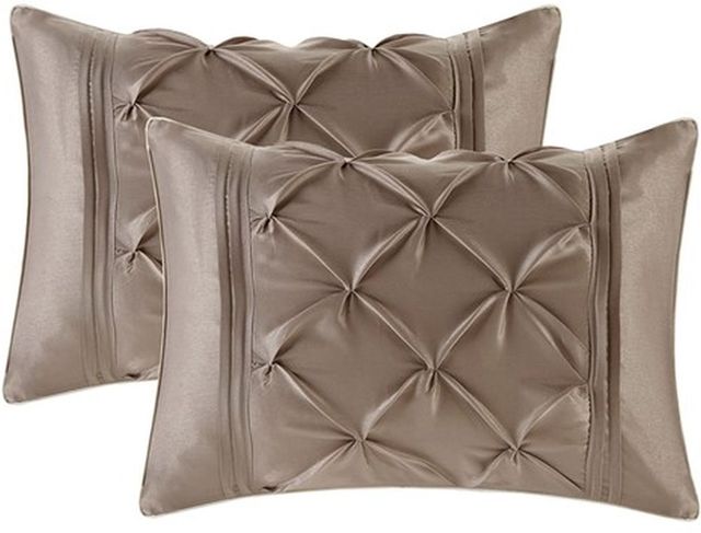 Olliix by Madison Park Essentials Taupe California King Joella 24 Piece Room in a Bag-3