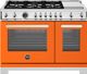 Bertazzoni Professional Series 48" Arancio Glossy Pro Style Gas Range-0