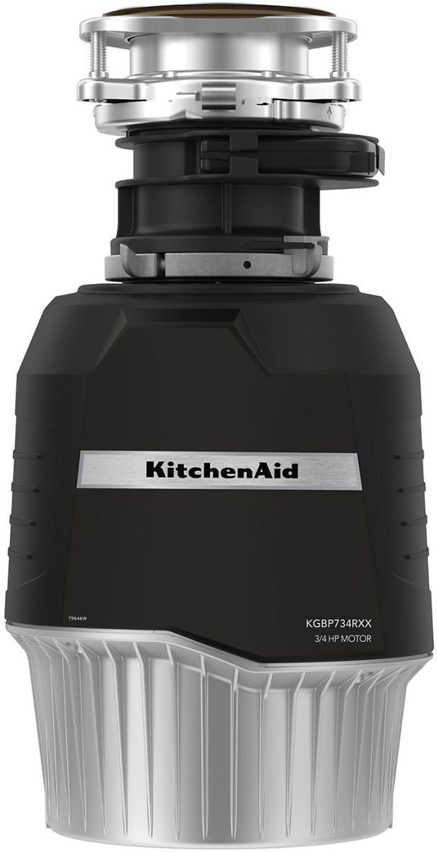 KitchenAid 3/4-HP Continuous Feed Noise Insulation Garbage Disposal KitchenAid 3/4-HP Continuous Feed Noise Insulation Garbage Disposal