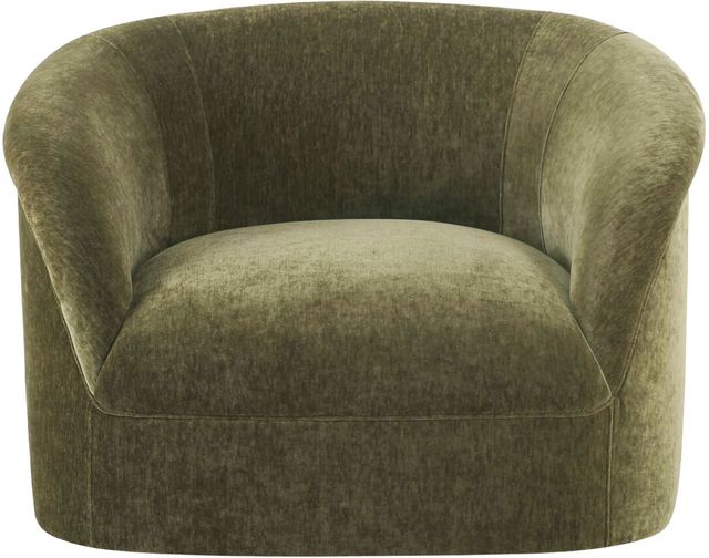 Moe's Home Collection Thora Dark Green Lounge Chair-1