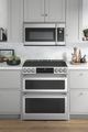Café™ 30" Stainless Steel Slide In Double Oven Induction Range-1