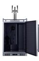 Summit® 24" Stainless Steel Outdoor Kegerator -3