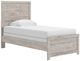 Signature Design by Ashley® Broachmyn Gray Youth Twin Panel Bed-0