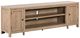 Liberty Furniture Proximity Place Barley Buff 82" Fireplace TV Console-0