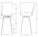 Amisco Customizable Dorian Swivel Bar Stool-2