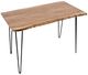 Jofran Inc. Nature's Edge Black/Natural Counter Dining Table with Black Base-3