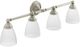 Moen® Brantford™ Brushed Nickel Four Globe Bath Light-0