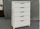 Elements International Denmark White 5-Drawer Chest -1