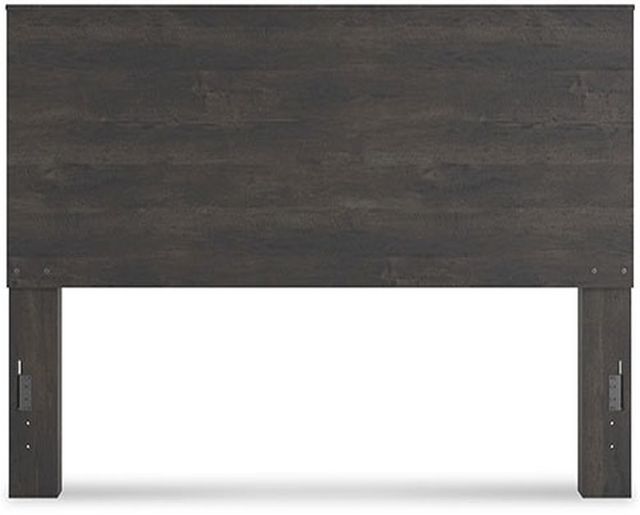 Signature Design by Ashley® Toretto Charcoal Queen Panel Bookcase Bed-3