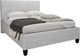 Beaudoin Customizable Jane King Upholstered Platform Bed with Woodland Footboard-0