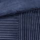 Olliix by Madison Park Parker Navy Full/Queen Corduroy Plush Comforter Mini Set-1