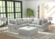 Jackson Furniture Titan 3-Piece Moonstruck L-Shape Sectional-1