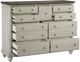 Homelegance® Mossbrook Dark Brown/Light Gray Dresser-3