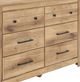 Signature Design by Ashley® Makidern Tan 6-Drawer Dresser-1