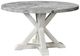 Steve Silver Co. Canova Gray Dining Table with White Base-3