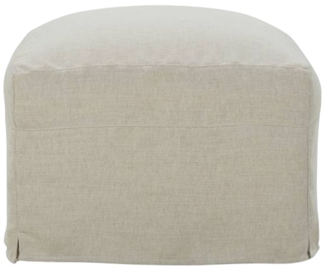 Rowe® Customizable Lilah Slipcovered Ottoman-3