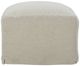 Rowe® Customizable Lilah Slipcovered Ottoman-3