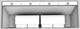 Vent-A-Hood® 66" White Wall Mounted Liner Insert-2