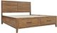 Jofran Inc. Claremont Light Brown King Panel Storage Bed-0