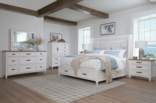 Parker House® Americana Modern Cotton Dresser and Mirror-2