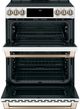Café™ 30" Matte White Slide In Double Oven Induction Range-2