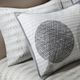 Olliix by Madison Park Essentials Knowles Grey Full Complete Reversible Coverlet and Cotton Sheet Set-2