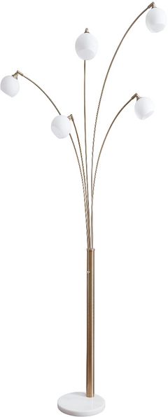 Signature Design by Ashley® Taliya Champagne/White Floor Lamp