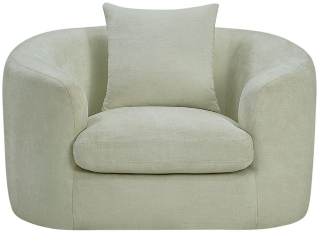 Meridian Furniture Penelope Mint Green Upholstered Accent Chair-1