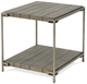 Riverside Furniture Wander Aged Graphite Side Table-0