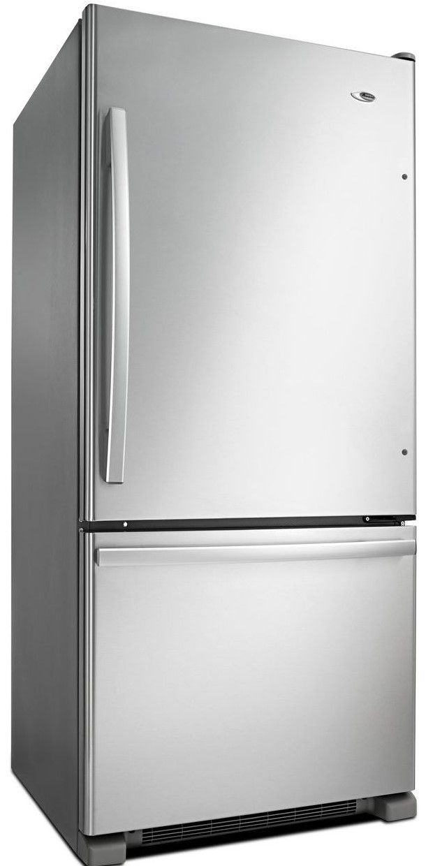 Amana® 29 in. 18.7 Cu. Ft. Stainless Steel Bottom Freezer Refrigerator-2