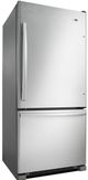 Amana® 29 in. 18.7 Cu. Ft. Stainless Steel Bottom Freezer Refrigerator-2