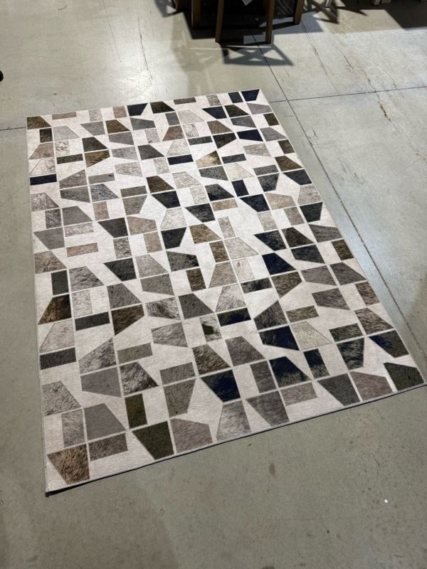 Clearance Signature Design by Ashley® Jettner Black/Gray 5'x7' Medium Area Rug-0