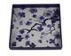 A & B Home 2-Piece Blue/White Decorative Trays-1