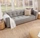 Classic Home Element Gray Upholstered Sofa-1