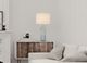 Cal® Lighting & Accessories Inveruno Aqua Grey Table Lamp-1