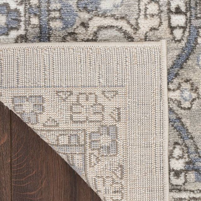 Nourison Home™ Quarry Ivory Blue 5'x7' Style 6 Area Rug -2